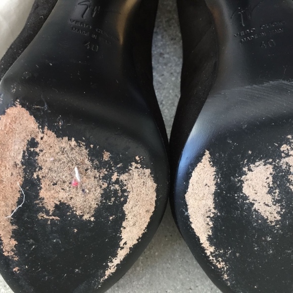 ✨sold✨ giuseppe zanotti • gold heel platform heels - Picture 4 of 8